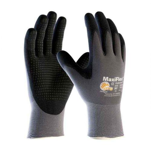 PIP 34-844-XL, MaxiFlex® Endurance™, Seamless Knit Nylon Glove with Nitrile Coated MicroFoam Grip
