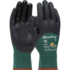PIP 34-8453-L, MaxiFlex® Cut™, Seamless Knit Engineered Yarn Glove with Premium Nitrile Coated Mi