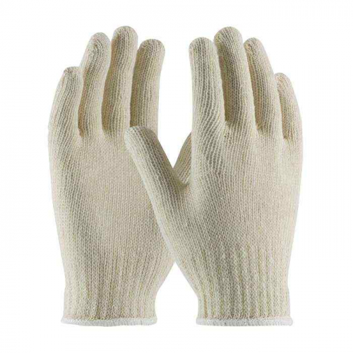PIP 35-C103-L, PIP®, Economy Weight Seamless Knit Cotton/Polyester Glove - Natural, SeamlessGlove N