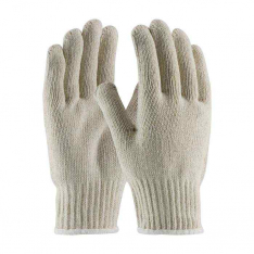 PIP 35-C510-L, PIP®, Extra Heavy Weight Seamless Knit Cotton/Polyester Glove - Natural, SeamlessGlo