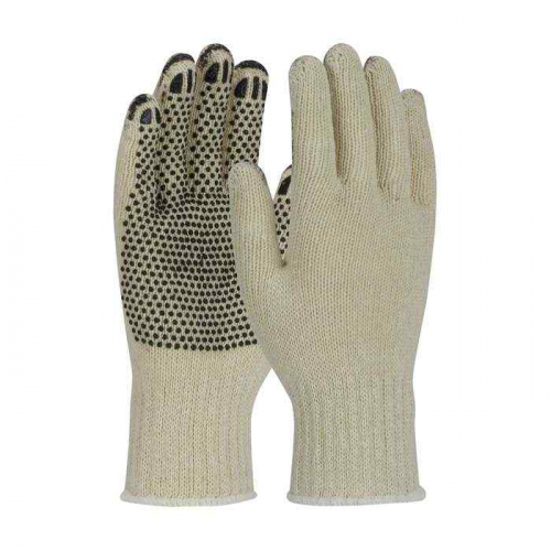 PIP 36-C330PD-S, PIP®, Heavy Weight Seamless Knit Cotton/Polyester Glove with PVC Dotted Grip - Coa