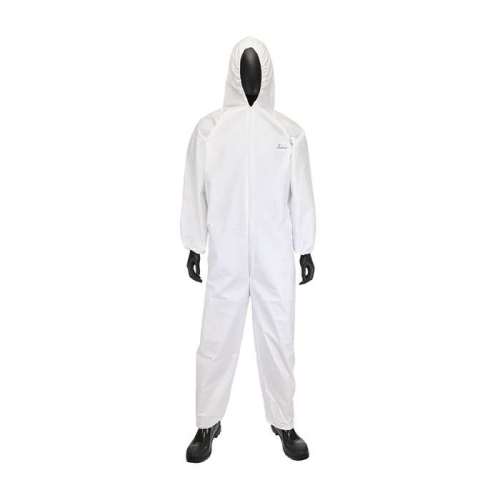PIP 3606-XL, Posi-Wear® BA™, PosiWear BA Coverall with Hood, Elastic Wrist & Ankle, 58 gsm, Dispo