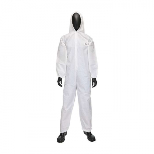 PIP 3706-XXXXXL, Posi-Wear® UB™, PosiWear UB Coverall with Hood and Elastic Wrist & Ankle 56 gsm,