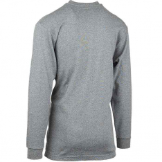 PIP 385-FRHN-(LG)-2X, PIP®, AR/FR Long Sleeve Henley, FR Clothing, Gray, 2XL