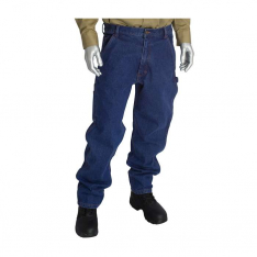 PIP 385-FRCJ-3030, PIP®, AR/FR Dual Certified Carpenter Jeans - 16.4 cal/cm2, FR Clothing, Blue, 30