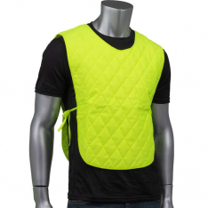 PIP 390-EZ102-L-XL, EZ-Cool®, Evaporative Cooling Vest with Tieback, Evaporative Cooling, Hi-Vis Ye