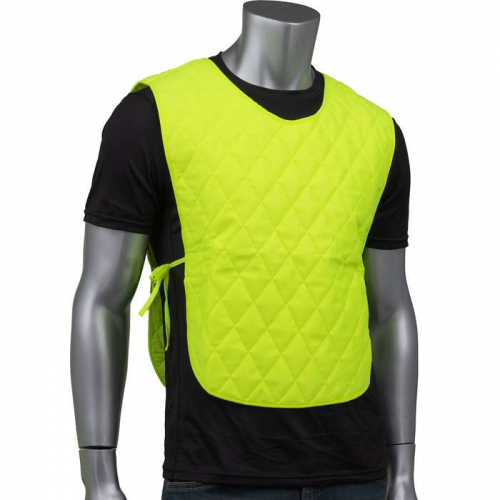 PIP 390-EZ102-L-XL, EZ-Cool®, Evaporative Cooling Vest with Tieback, Evaporative Cooling, Hi-Vis Ye