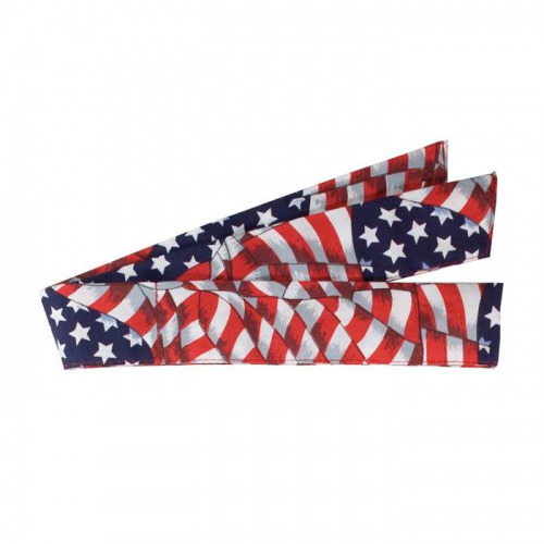 PIP 393-100-PAT, EZ-Cool®, Evaporative Cooling Bandana, Evaporative Cooling, Patriot, OS