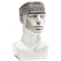 PIP 393-EZ500-BK, EZ-Cool® Max, 360° Evaporative Cooling Headband, Evaporative Cooling, Black, OS