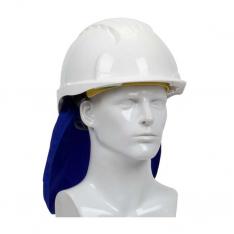 PIP 396-405-BLU, EZ-Cool®, Evaporative Cooling Hard Hat Pad with Neck Shade, Evaporative Cooling, B