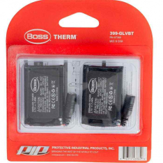 PIP 399-GLVBT, Boss®, Therm™ Heated Glove Liner Replacement Batteries - Two Pack, Warming, Black,