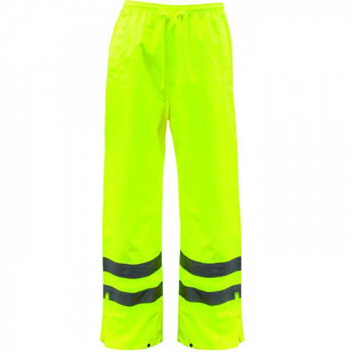 PIP 3NR3000X, Boss®, ANSI Class E Heavy Duty Waterproof Breathable Pants, Hi-Vis Rainwear, Hi-Vis Y