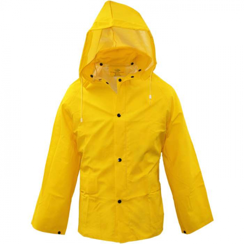 PIP 3PR0202YX, Boss®, Premium Rain Jacket - 0.35 mm, Rainwear, Yellow, XL