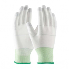 PIP 40-C125-L, CleanTeam®, Seamless Knit Nylon Clean Environment Glove with Polyurethane Coated Smo