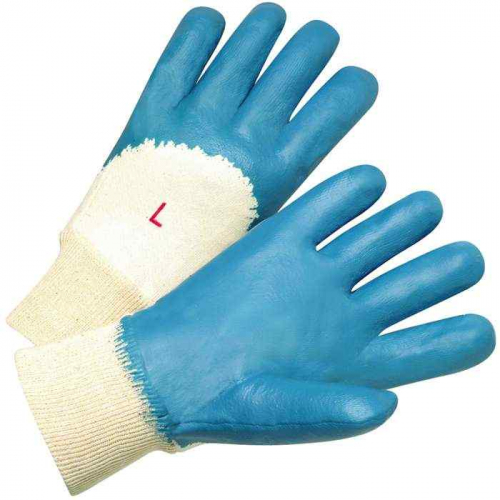 PIP 4060-XL, PIP®, Nitrile Dipped Glove with Interlock Liner and Smooth Finish on Palm, Fingers & K