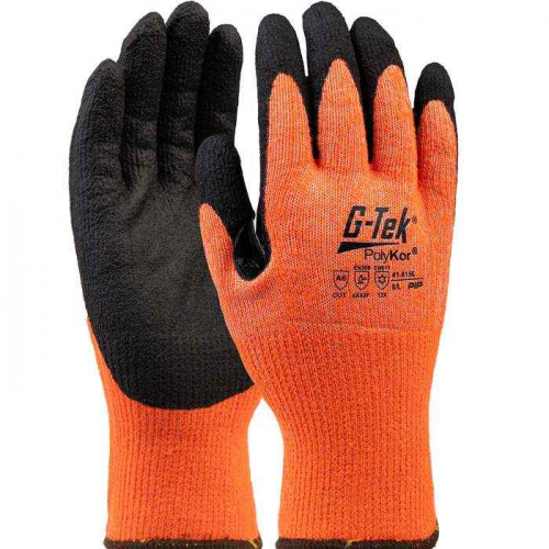 PIP 41-8156-S, G-Tek® PolyKor®, Seamless Knit Single-Layer PolyKor® / Acrylic Blend Glove with Ni