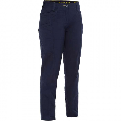 PIP 411W6150-NV-10T, Bisley®, Women's Stretch Ripstop Vented Work Pants with X-Airflow™ Ventilati