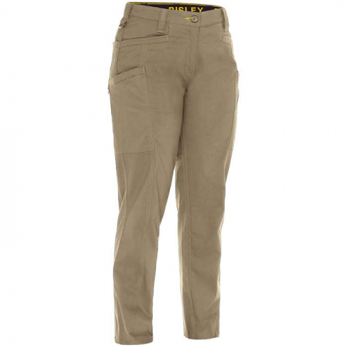 PIP 411W6150-TN-16R, Bisley®, Women's Stretch Ripstop Vented Work Pants with X-Airflow™ Ventilati