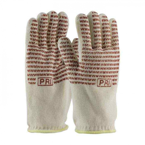PIP 43-802S, PIP®, Double-Layered Cotton Seamless Knit Hot Mill Glove with Double-Sided EverGrip™