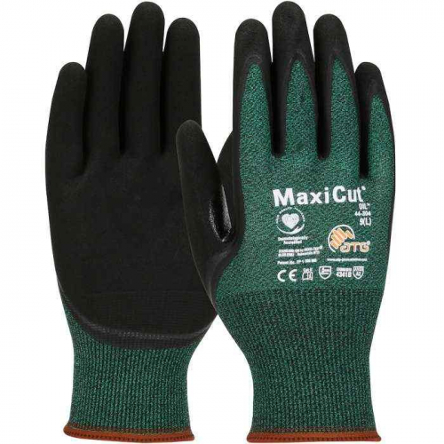 PIP 44-304-XXL, MaxiCut® Oil, Seamless Knit Engineered Yarn Glove with Nitrile Coated MicroFoam Gri