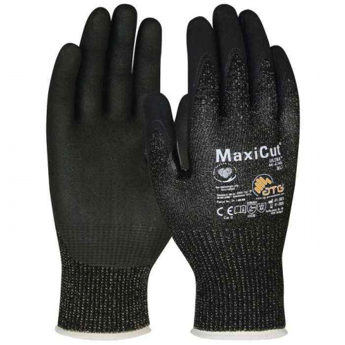 PIP 44-4745-M, MaxiCut® Ultra™, Seamless Knit Engineered Yarn Glove with Nitrile Coated MicroFoam