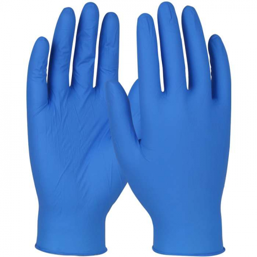 PIP 4BQF09-2X, QRP® Qualatrile®, Disposable Nitrile Glove, Powder Free with Textured Grip - 3.5 mi
