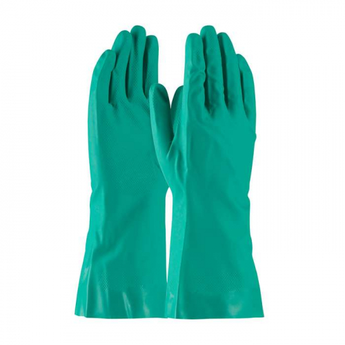 PIP 50-N150G-S, Assurance®, Unsupported Nitrile, Flock Lined with Raised Diamond Grip - 15 Mil, Che