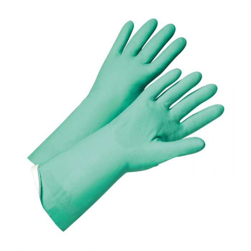 PIP 52N104-9, PosiGrip®, Unsupported Nitrile, Flock Lined with Raised Diamond Grip - 18 Mil, Chemic