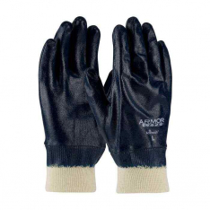 PIP 56-3171-M, ArmorLite®, Nitrile Dipped Glove with Interlock Liner and Textured Finish on Full Ha