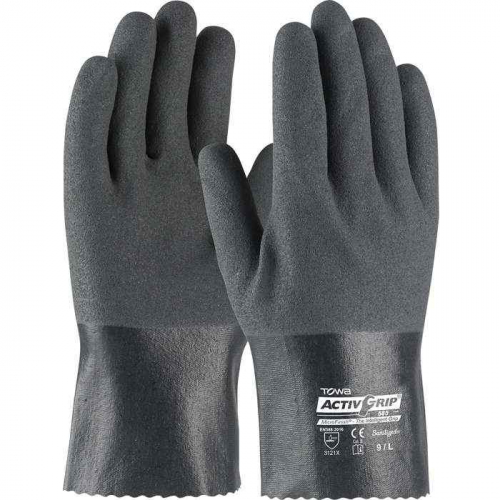 PIP 56-AG585-XS, ActivGrip™, Nitrile Coated Glove with Cotton Liner and MicroFinish Grip - 10, Che