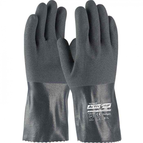 PIP 56-AG586-XL, ActivGrip™, Nitrile Coated Glove with Cotton Liner and MicroFinish Grip - 12, Che