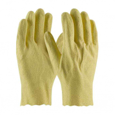 PIP 59-2515-L, PIP®, Textured Vinyl Coated Glove with Interlock Liner, Chemical Resistant, Yellow, 