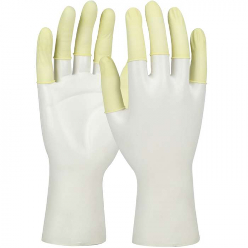 PIP 5CS, QRP® QualaSheer® XC, Powder-Free Vacuum Sealed Latex Finger Cots ISO 5 (Class 100), CE Fi