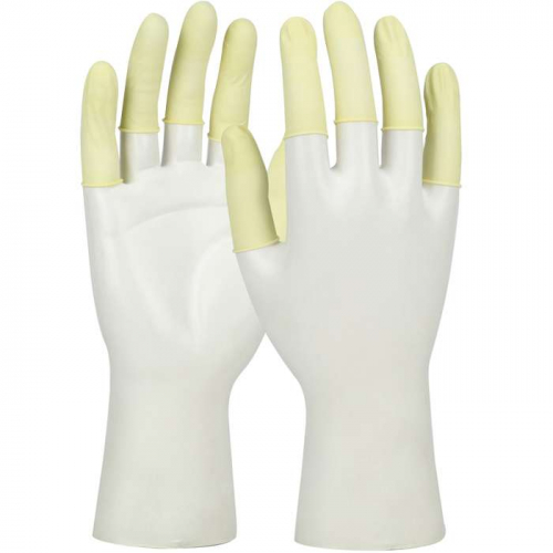 PIP 5JL, QRP® Qualatex®, Powder-Free Latex Finger Cots, CE Finger Cots, Natural, L