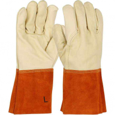 PIP 6000-L, Ironcat®, Premium Top Grain Cowhide Leather MIG Welder's Glove with Kevlar® Stitching 