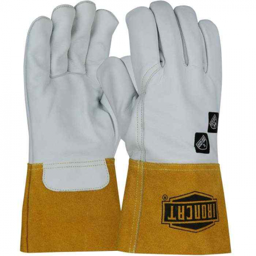 PIP 6040-L, Ironcat®, AR Premium Top Grain Cowhide Leather MIG Welder's Glove with Kevlar® Stitchi