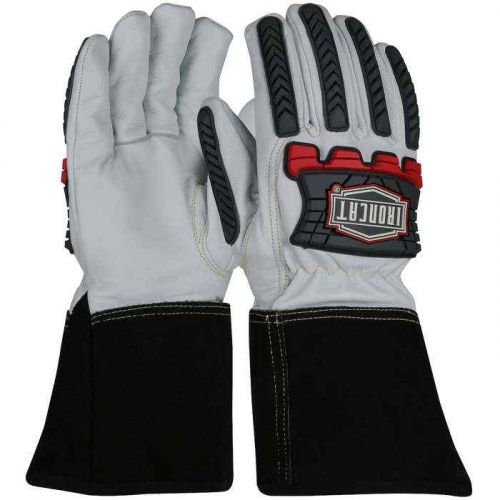 PIP 6244-XL, Ironcat®, AR Premium Kidskin Leather TIG Welder's Glove with Para-Aramid Cut Lining an