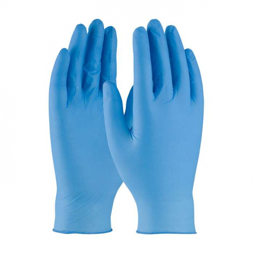 PIP BQY09-2X, QRP® Qualatrile®, Disposable Nitrile Glove, Powder Free with Textured Grip - 4 mil, 