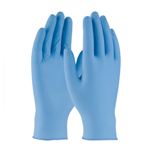 PIP 63-332-S, Ambi-dex Turbo, Disposable Nitrile Glove, Powdered with Textured Grip - 5 mil, Dispo
