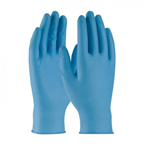 PIP 63-338PF-L, Ambi-dex® Super 8, Disposable Nitrile Glove, Powder Free with Textured Grip - 8 mil