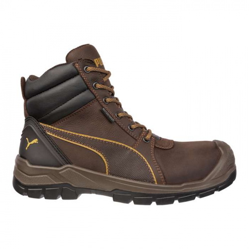 PIP 630785-13-407, PUMA® Safety, Tornado Wheat CTX MID Composite Toe Impact Resistant Toe Cap, COA.