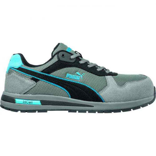 PIP 643035-13-826, PUMA® Safety, Frontside Grey/Blue LOW Composite Toe Impact Resistant Toe Cap, El
