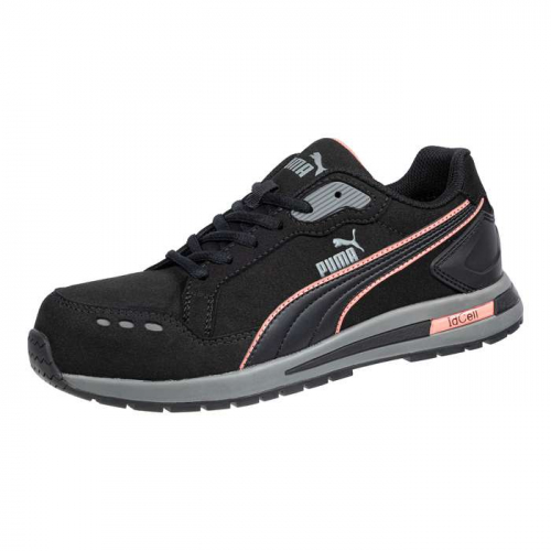 PIP 643745-05-294, PUMA® Safety, Airtwist SFC Black/Peach Womens LOW  Impact Resistant Toe Cap, Ele