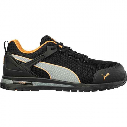 PIP 644805-08-294, PUMA® Safety, Levity Blk/Orange LOW Composite Toe Impact Resistant Toe Cap, Elec