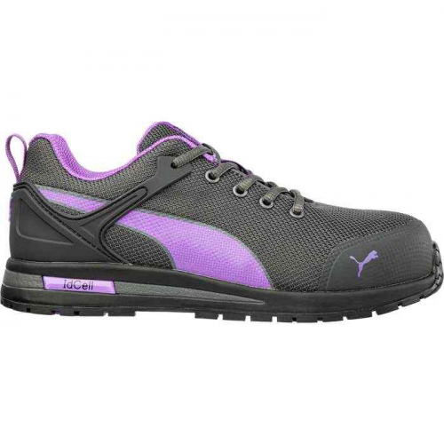 PIP 644865-05-807, PUMA® Safety, Levity Grey/Purple Womens LOW Composite Toe Impact Resistant Toe C