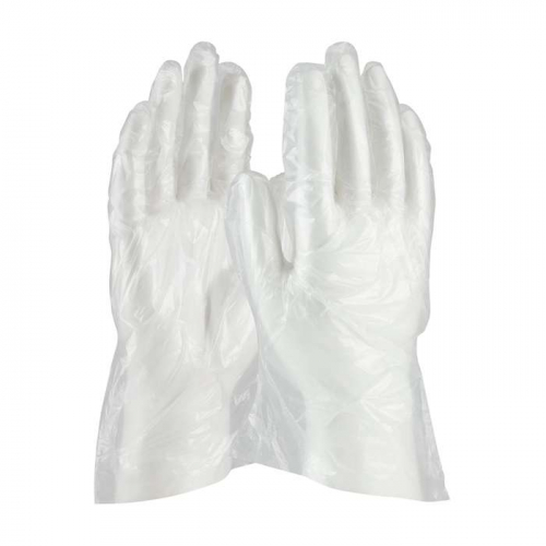 PIP 65-543-M, Ambi-dex®, Food Grade Disposable Polyethylene Glove with Embossed Grip, Disposable Gl