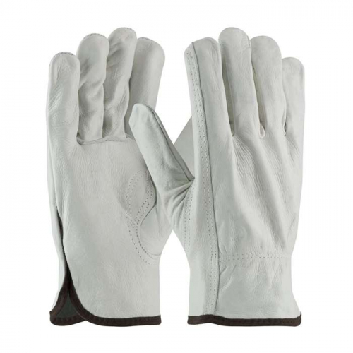 PIP 68-163-XS, PIP®, Regular Grade Top Grain Cowhide Leather Drivers Glove - Keystone Thumb, Leathe