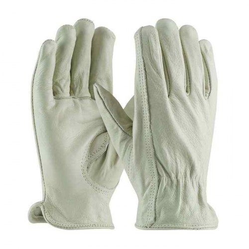 PIP 68-168-XL, PIP®, Premium Grade Top Grain Cowhide Leather Drivers Glove - Keystone Thumb, Leathe
