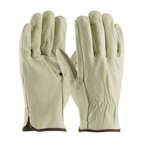 PIP 994-XXL, PIP®, Economy Grade Top Grain Pigskin Leather Drivers Glove - Straight Thumb, Leather 