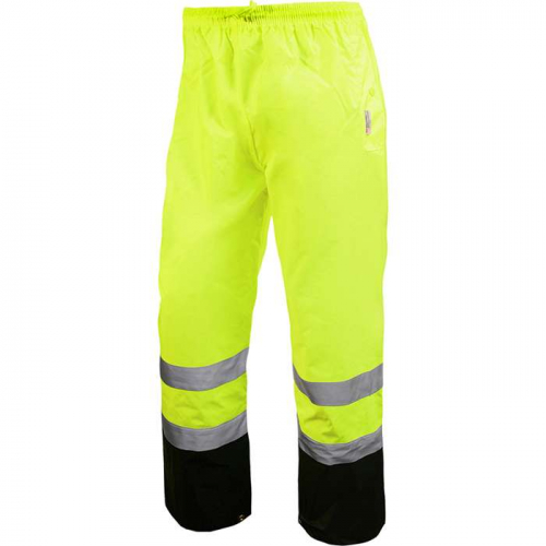 PIP 700ST-LB-2X, Reflective Apparel™, ANSI 107 Class E Waterproof Pants, Hi-Vis Apparel, Hi-Vis Ye